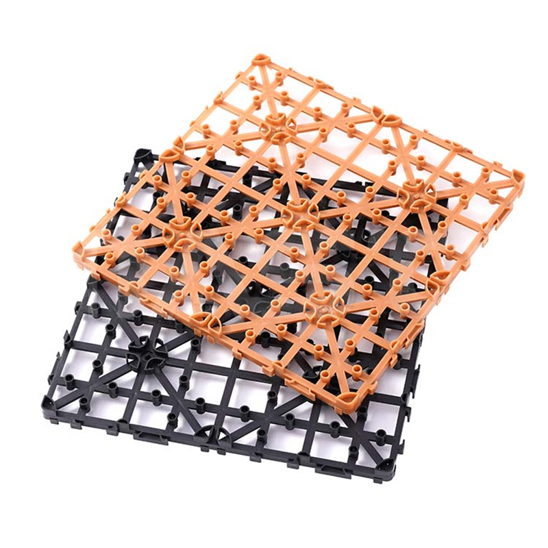 قاعدة بلاستيكية متشابكة للأرضيات 30 سم × 30 سم